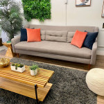 Gray West Elm Sofa Couch (Delivery Available)