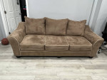 3 seater sofa and King-sized frame