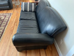 Pottery Barn Leather Sofa