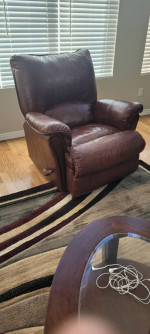 Leather Sofa Set