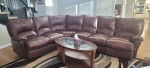 Leather Sofa Set
