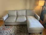 Sofa with Lounger for Sale