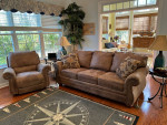 Sofa Sleeper and Recliner (Comfy!)