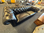 leather chesterfield 95” sofa