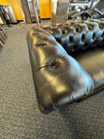 leather chesterfield 95” sofa