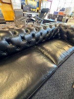 leather chesterfield 95” sofa