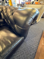 leather chesterfield 95” sofa