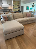 Sofa with chaise