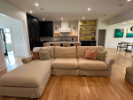 Sofa with chaise