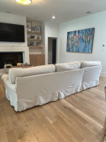 Sofa with chaise