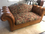 Sofa - Leather/Fabric by Century Furniture