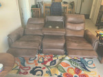 3 seater, reclining sofa