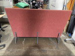 Lounge Sofa - Retro Red and Orange