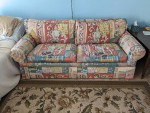 Hide-a-bed sofa