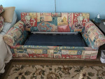Hide-a-bed sofa
