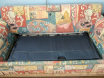 Hide-a-bed sofa