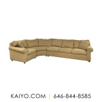 Precedent Furniture Rolled Arm 3-Piece Sectional Sofa (Was 3190)