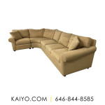 Precedent Furniture Rolled Arm 3-Piece Sectional Sofa (Was 3190)