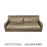 Restoration Hardware Belgian Slope Arm Bench-Seat Sofa (Was 8900)