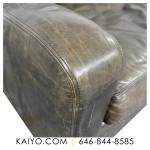 Restoration Hardware Belgian Slope Arm Bench-Seat Sofa (Was 8900)