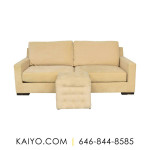 Kravet Custom Upholstered Sofa and Ottoman (Was 6000)