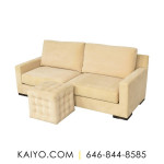 Kravet Custom Upholstered Sofa and Ottoman (Was 6000)