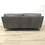 Amazon Rivet Alonzo Genuine Leather Sofa Couch 80"