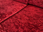 Red Velvet Sleeper Sofa