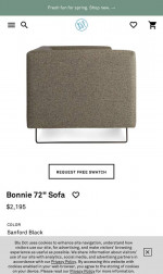 BLU DOT Bonnie Sofa