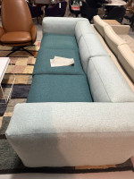 Hays mags mint green and wool 3 section sofa with option to add more p