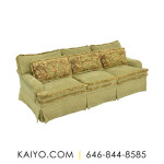 Edward Ferrell English Roll Arm Skirted Sofa (Was 10298)