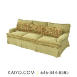 Edward Ferrell English Roll Arm Skirted Sofa (Was 10298)