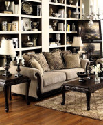 Upholstered Classic Sofa