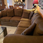 Sectional Sofa 4 Piece & Pillows