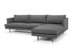 VANGUARD FURNITURE SECTIONAL SOFA 2 PIECE UPHOLSTERED
