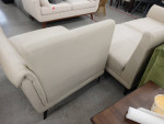 New Leather Sofa Cream Italian Leather