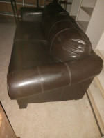 Leather sofa/couch