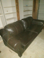 Leather sofa/couch
