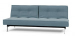 Innovation Living Splitback Chrome Sofa Bed for sale