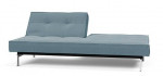 Innovation Living Splitback Chrome Sofa Bed for sale