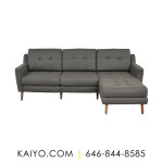 Burrow Slope Nomad Sofa and Ottoman (Was 1990)