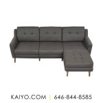 Burrow Slope Nomad Sofa and Ottoman (Was 1990)