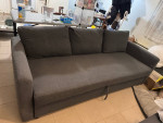 Ikea FRIHETEN sofa dark gray