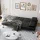 Shahoo Convertible Folding Futon Sofa Bed Sleeper Couch for Living Roo