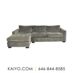 Mitchell Gold + Bob Williams Chaise Sectional Sofa (Was 2500)