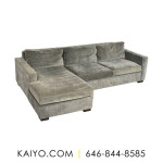 Mitchell Gold + Bob Williams Chaise Sectional Sofa (Was 2500)