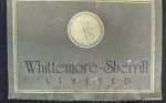 Whittemore Sherrill Leather Sofa Couch With Nail Head Studded Trim