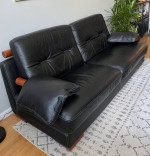 Geniune leather sofa