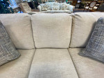 King Hickory Oatmeal Colored 3-Seat Sofa