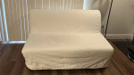 Sleeper sofa with cover